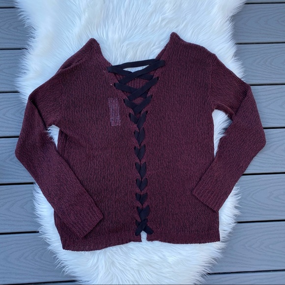 Francescas Cross Back Sweater - Picture 3 of 3